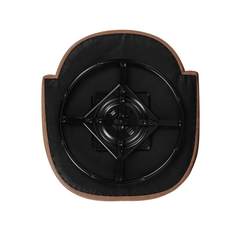 HomePop Upholstered Swivel Accent Chair