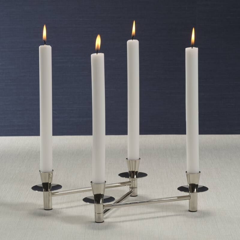 Méduse Expandable 4-Piece Taper Candle Holder Set