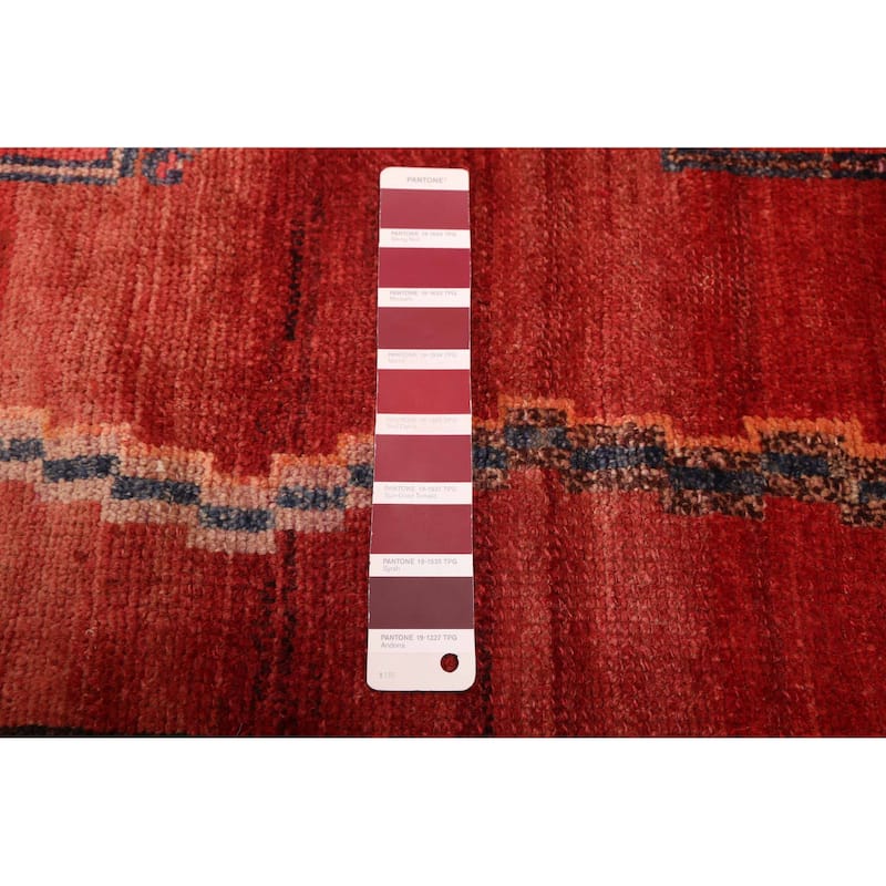 ECARPETGALLERY Hand-knotted Konya Anatolian Red Wool Rug - 4'3 x 7'10