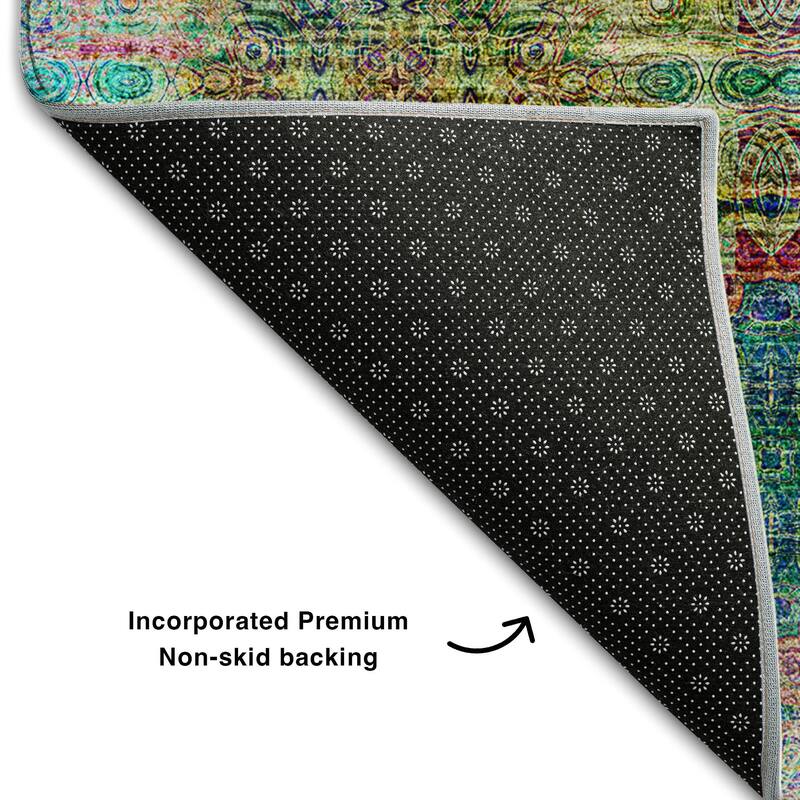 Premium Washable Super Soft Boho Modern Mayfield Rug