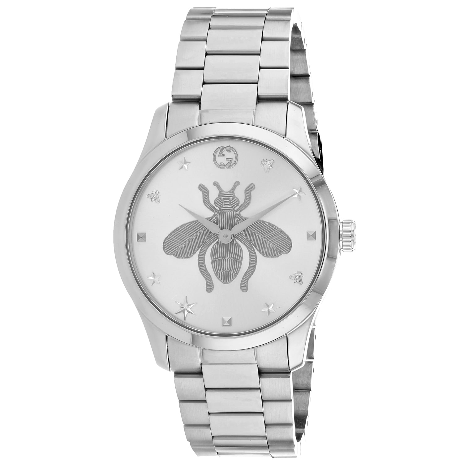 Gucci Women's G-Timeless Silver Dial Watch - YA1264126 - 6 (36)