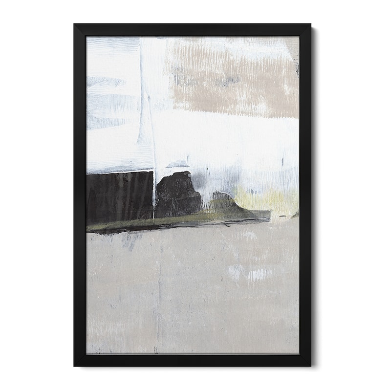Shadow Horizon II Premium Framed Poster by Jennifer Goldberger - Black - 32x24x1