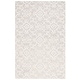 preview thumbnail 83 of 86, SAFAVIEH Handmade Blossom Linna Modern Floral Wool Rug 5' x 8' - Grey/Ivory - Rectangle