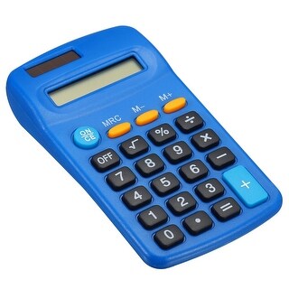 Small Pocket Calculator 8 Digit Display Office Handheld Calculator Dark