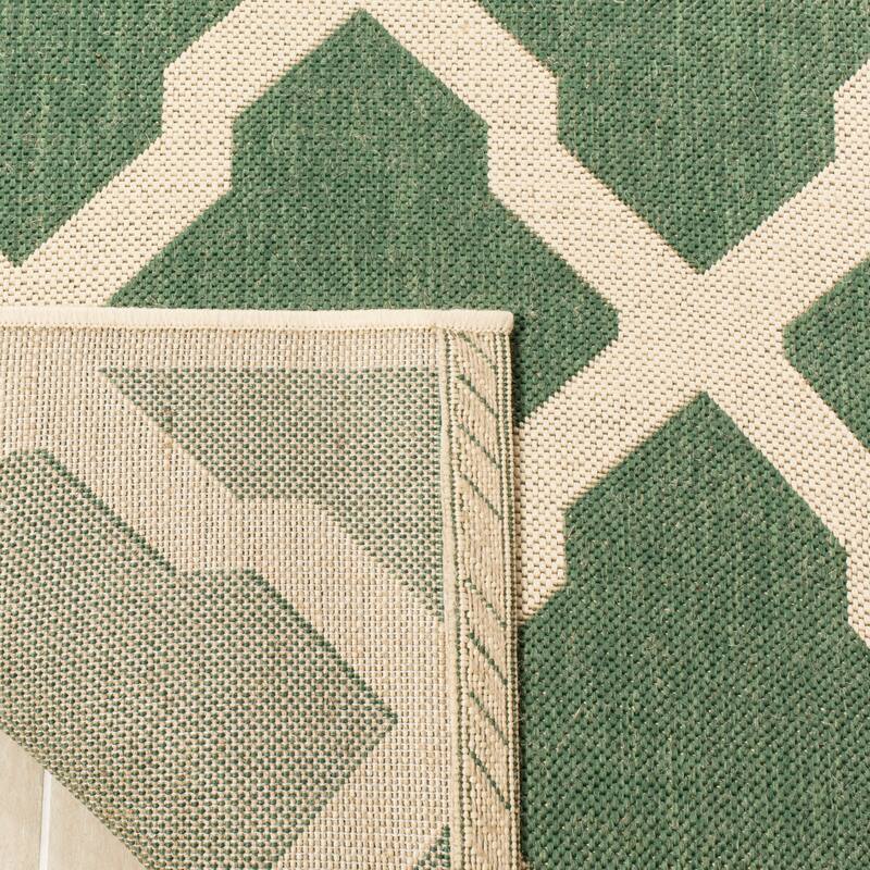 SAFAVIEH Linden Shirleyann Trellis Indoor/ Outdoor Patio Backyard Rug