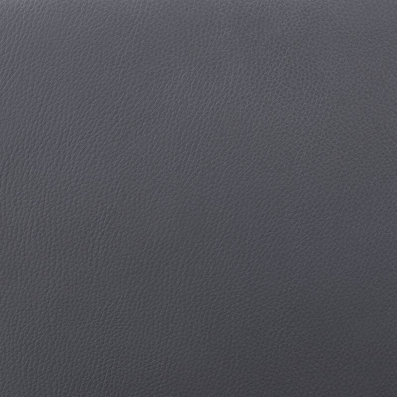 Milan Black or Gray Upholstered Adjustable Height Bar Stool