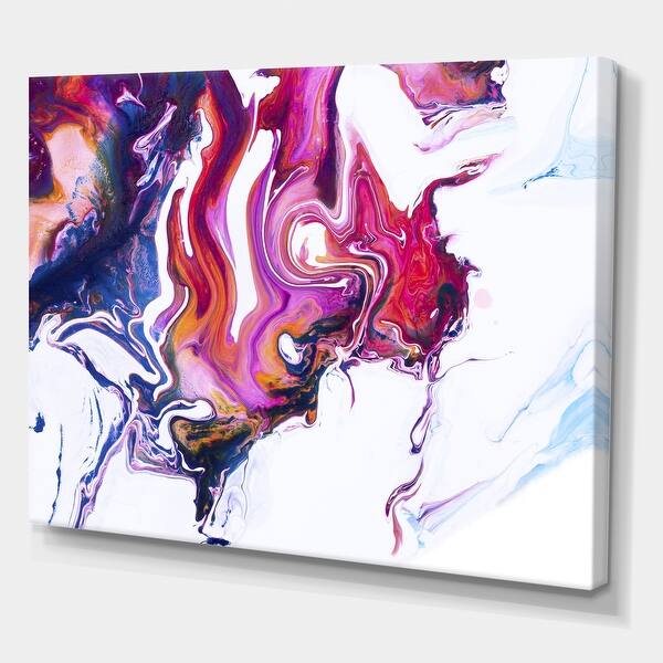 Designart Purple Pink And Blue Marble Composition Mid Century Modern Premium Canvas Wall Art Purple Overstock 26036192 Shop marble wall decorations and other marble furniture from the world's best dealers at 1stdibs. design art