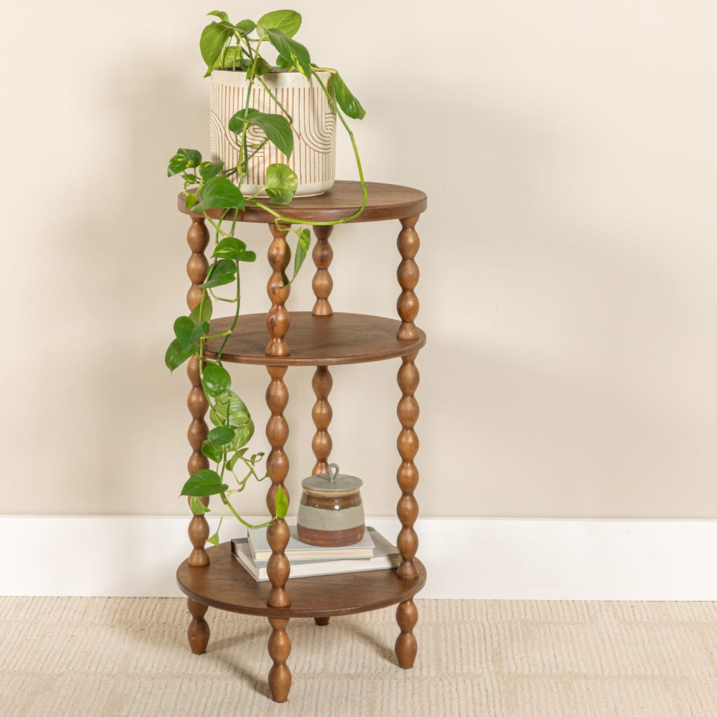 Charleswood Bobbin Leg Wood Accent Table