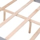 preview thumbnail 11 of 9, Full over Full Wooden Bunk Bed,High Guardrail,Ladder,No Box Spring