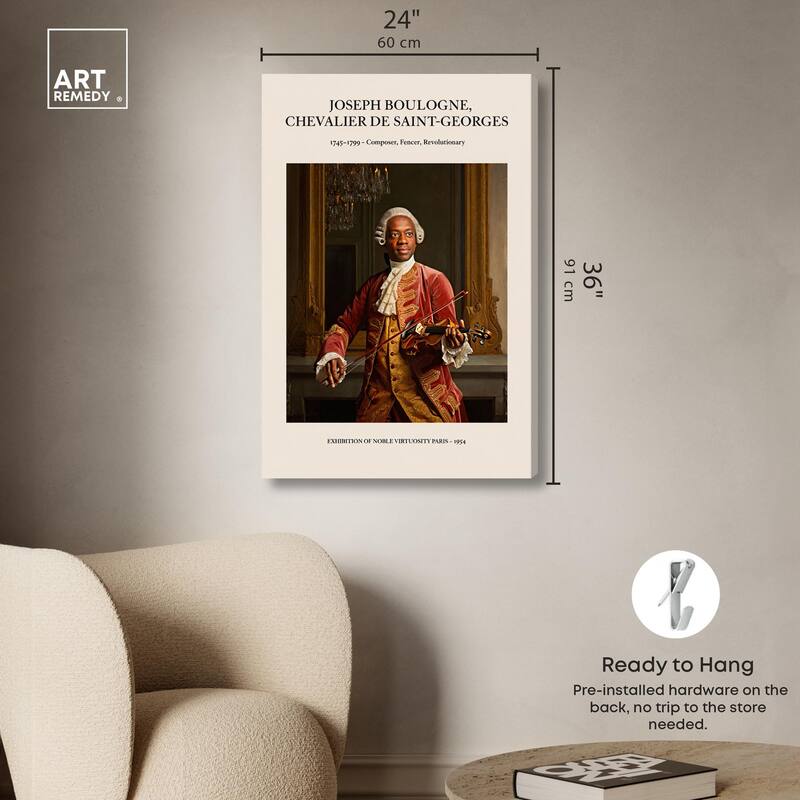 Noble Virtuosity Canvas by Art Remedy, Gallery Wrapped