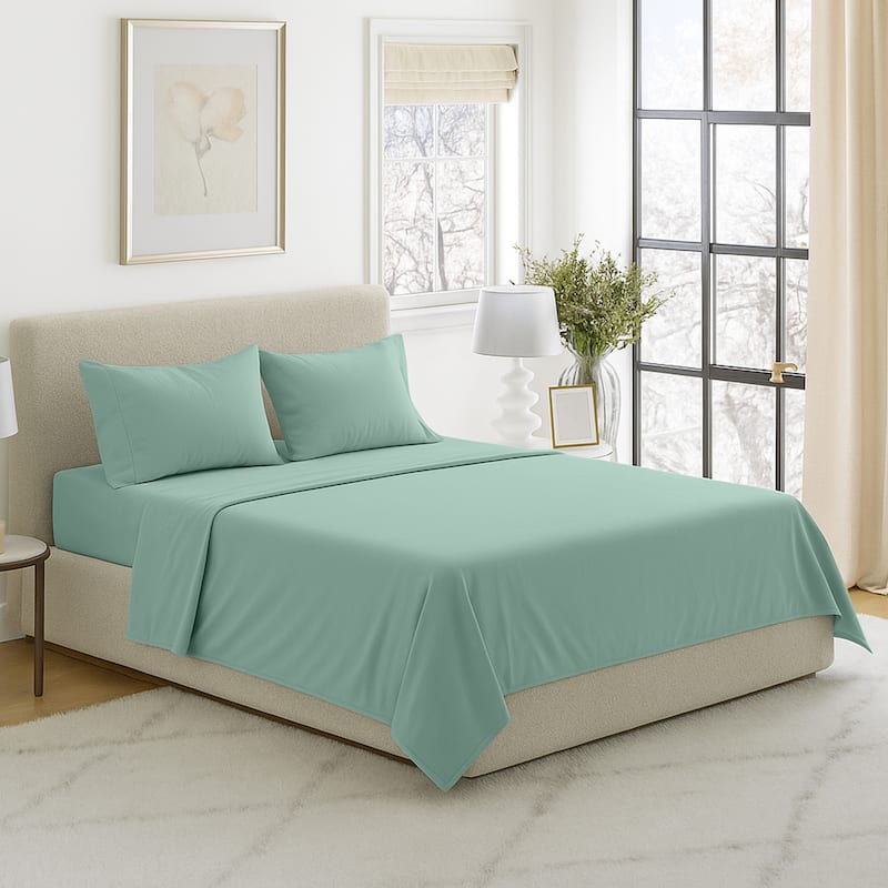 Wrinkle Resistant Brushed Microfiber Sheet Set by Windsor Home