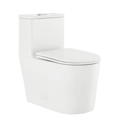 Swiss Madison SM-1T330 Liberte 1.6 GPF Dual Flush One Piece Elongated