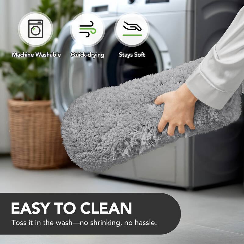 Deconovo Super Absorbent & Thick Bath Mat Rugs (1 PC)