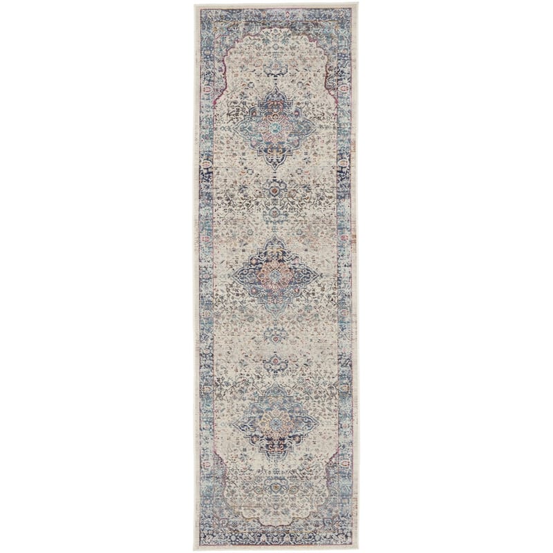 Nourison Vintage Kashan Persian Medallion Area Rug