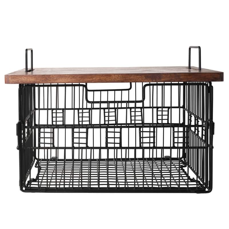 Mikasa Gourmet Basics Madam Grid Stacking Basket