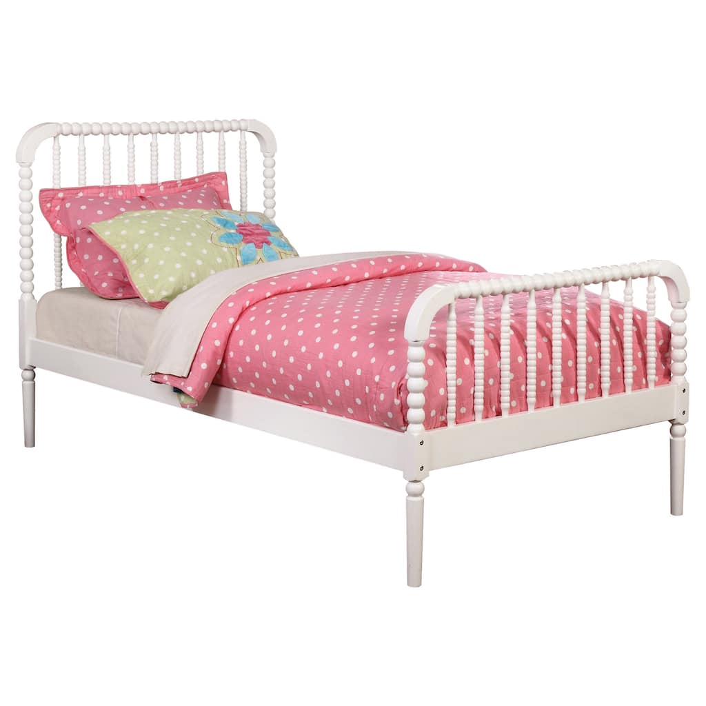 Jones Traditional Wood Twin Open Frame Bed