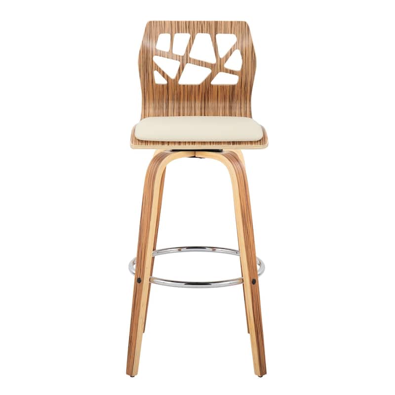 Folia 30" Fixed-Height Barstool - Set of 2
