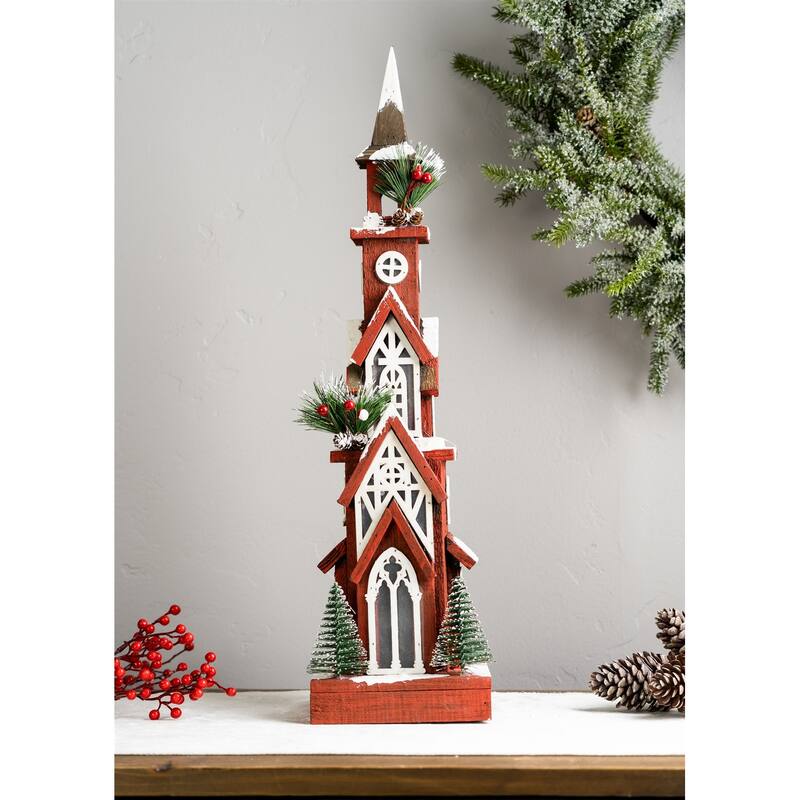 Wooden Church Decor