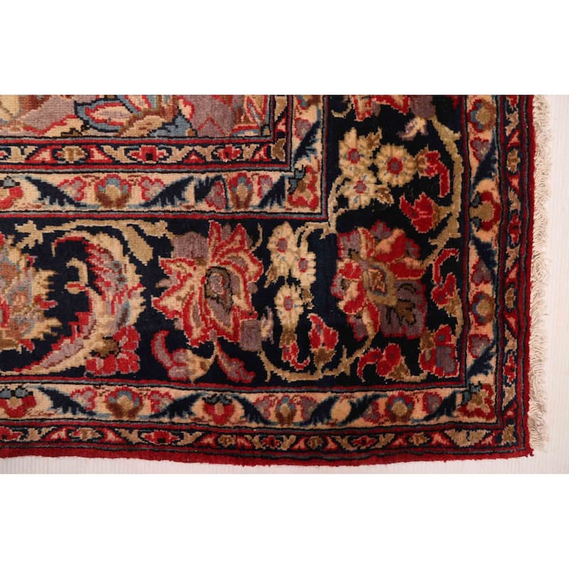 ECARPETGALLERY Hand-knotted Antalya Vintage Red Wool Rug - 7'7 x 11'2