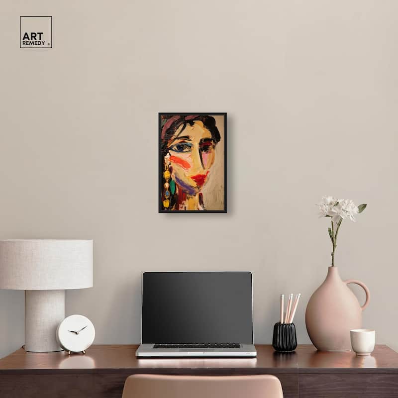 Colorful Expression I Canvas by Art Remedy