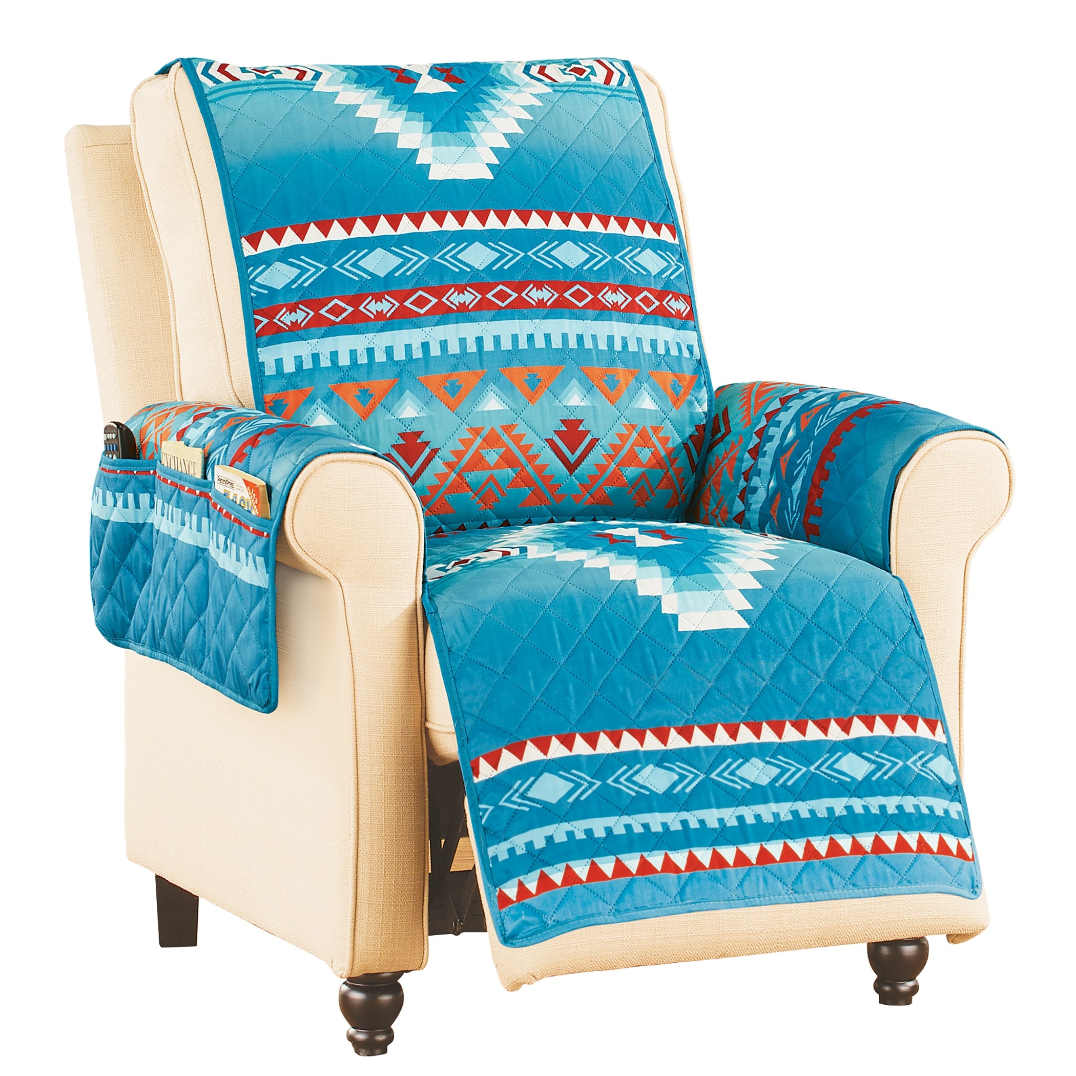 Teal chair cover sales