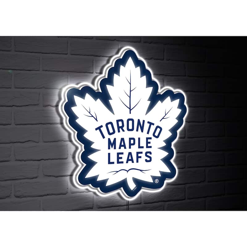 Toronto Maple Leafs Team Logo LED Wall Decor Lighted Sign