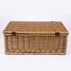 preview thumbnail 4 of 3, Picnic Time - Newbury Navy Blue and Burgundy Picnic Basket - N/A