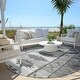 preview thumbnail 50 of 84, Machine Washable Indoor/Outdoor Tribal Global Chantille Rug