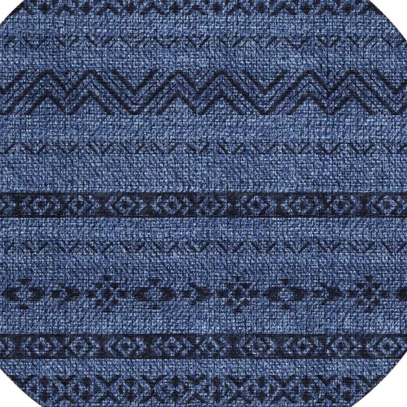 HomeRoots Southwestern Transitional Rectangle Outdoor Rug