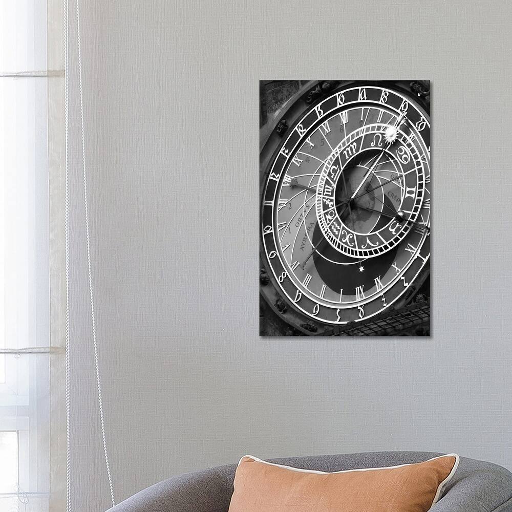 iCanvas "Astronomic Watch Praha 11" by Moises Levy Canvas Print