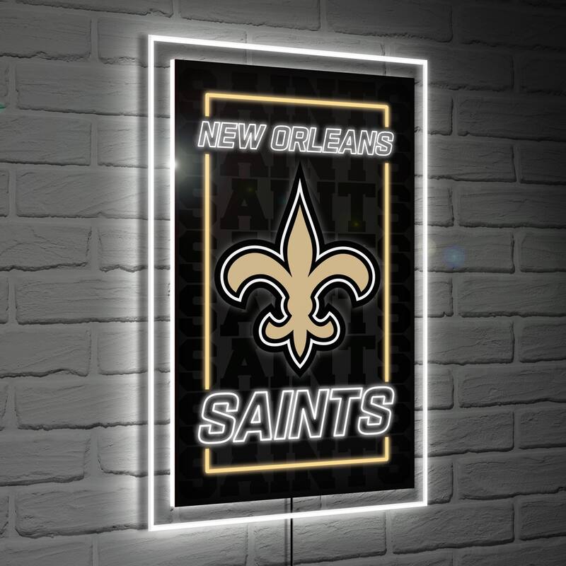 New Orleans Saints LED Lighted Sign