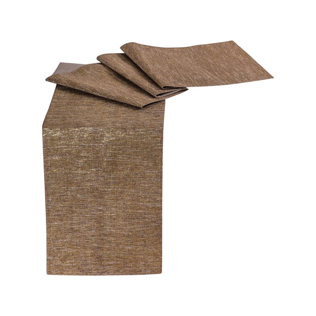 Elk Home Roxbury Gold Fabric 96 Inch Wide Table Runner