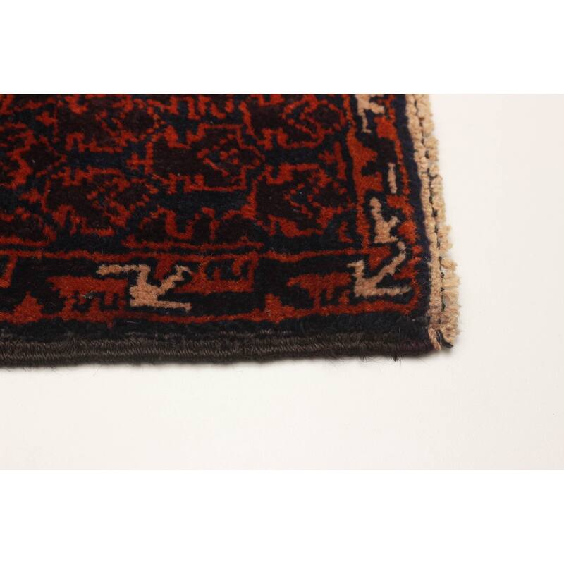 Teimani Burgundy Rug 3'0" x 4'11" - 3'0 x 4'11
