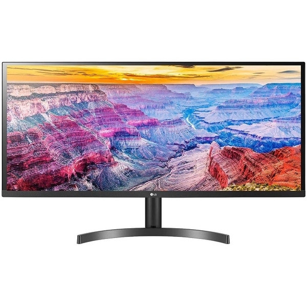 LG 34WL60TM-B Display PortHDMI 2560x1080 34" Monitor,Black(Certified Refurbished). Opens flyout.