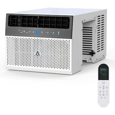 8000 BTU U-Shaped Window Air Conditioner,Mytemp Sensor Remote, WiFi Optional, 6 Operating Modes - N/A