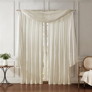 Elrene Athena Rod Pocket Curtain Panel Set of 3