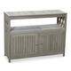 DTY Outdoor Living Longs Peak Eucalyptus Sideboard - Driftwood Gray
