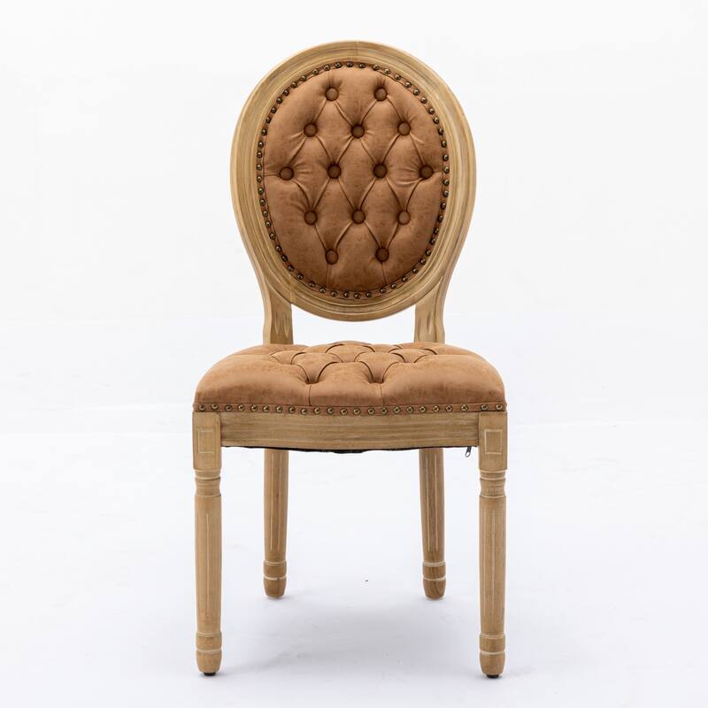 Dining Chair With Nailhead Trim Set Of 2