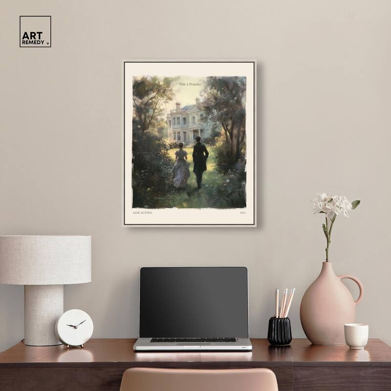 Pride and Prejudice Scene Canvas by Art Remedy