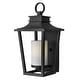 preview thumbnail 1 of 0, Hinkley Lighting 1 Light 18.25" Height Outdoor Lantern Wall Sconce Black