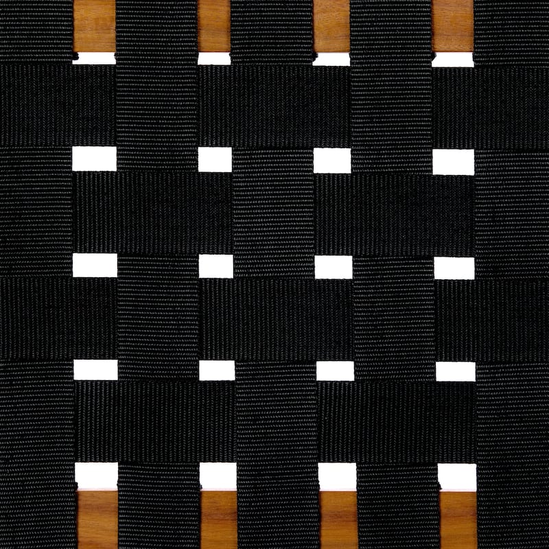 Christopher Knight Home - Orla Outdoor Acacia Wood Dining Set with Woven Rope Side Chairs & Rectangular Slat Table