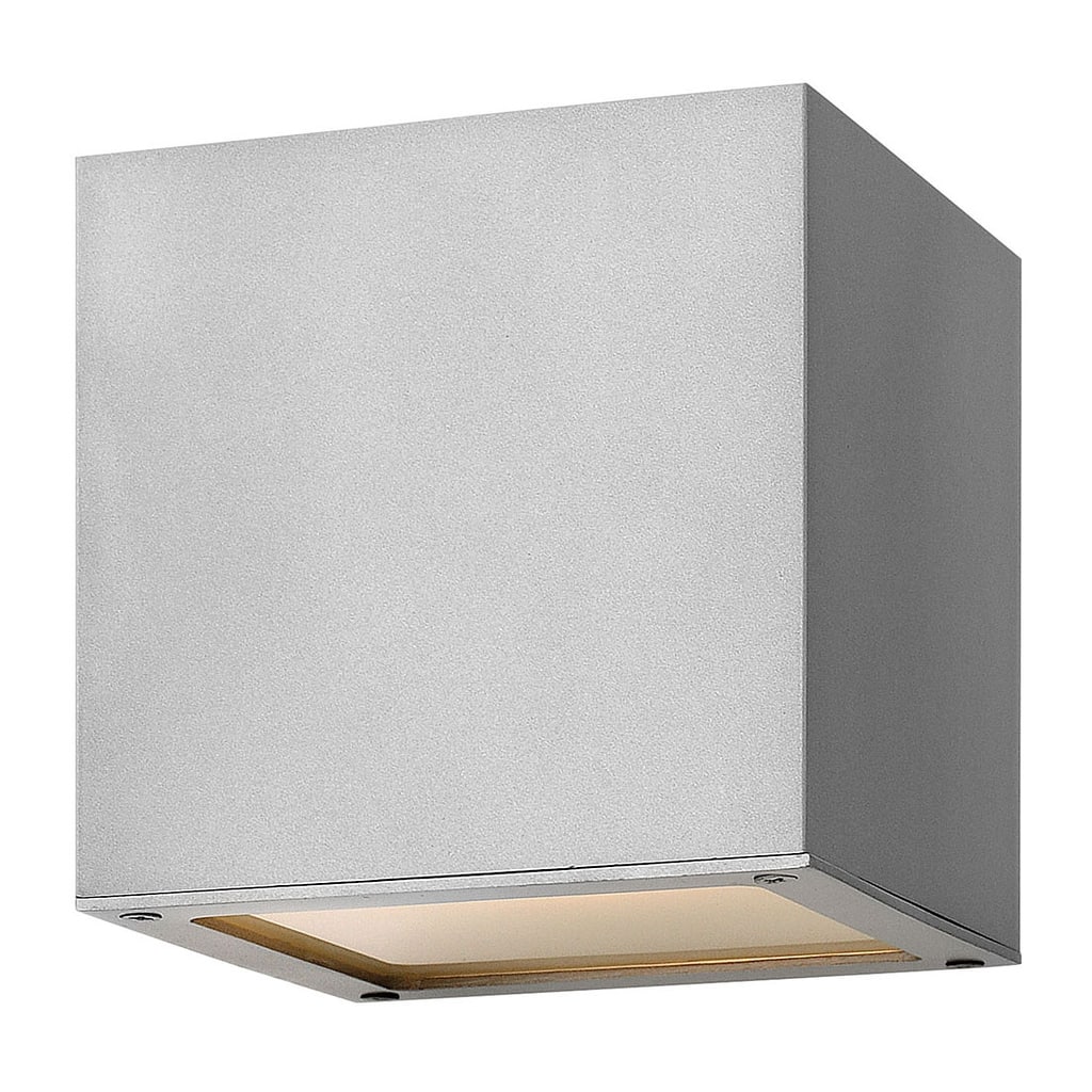 Hinkley Lighting Kube 15 Watt 6" Tall Integrated LED Outdoor Wall