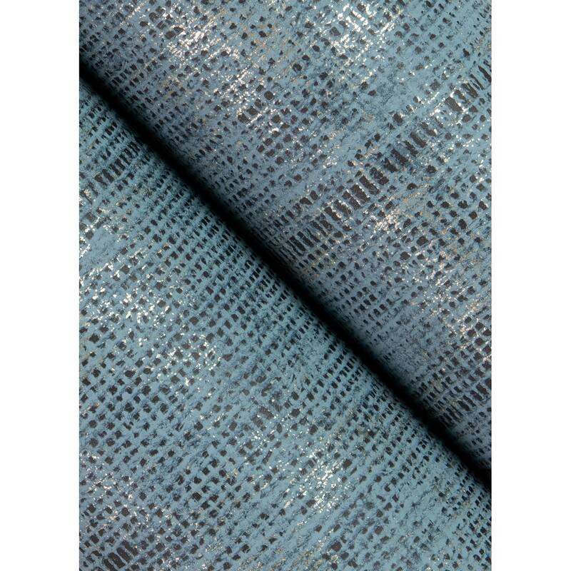 Advantage Blake Denim Texture Stripe Wallpaper