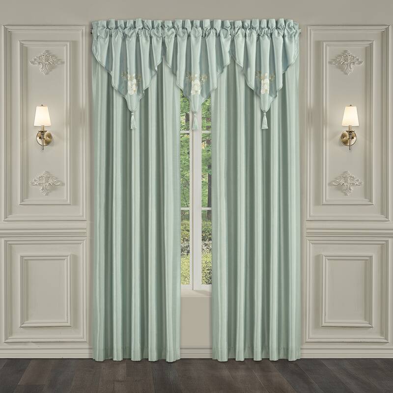 Royal Court Spring Garden 84" Window Panel Pair - 84 Inches - Spa
