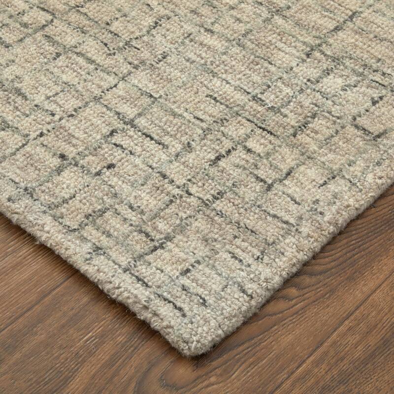 Grand Bazaar Natal Hand Tufted Solid Transitional Area Rug