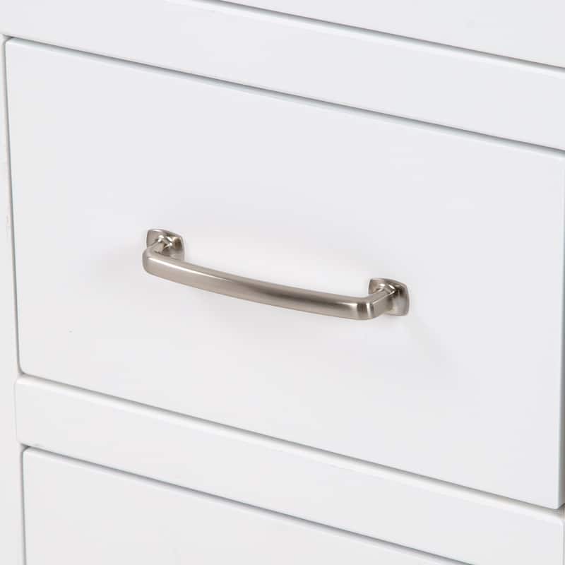 Chamiree 48.5" Bathroom Vanity With Cabinet, 6 Drawers, and White Sink Top