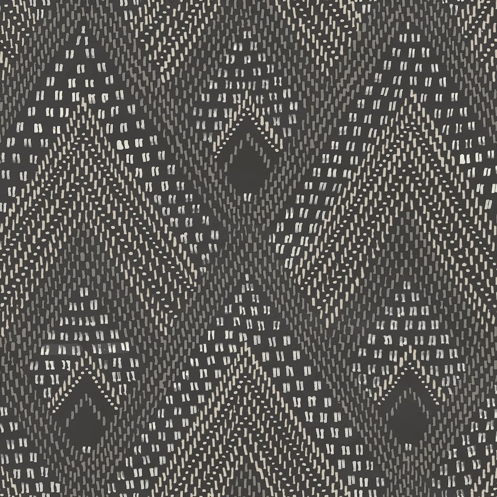 Seabrook Designs Boho Rhapsody Panama Boho Diamonds Unpasted Wallpaper
