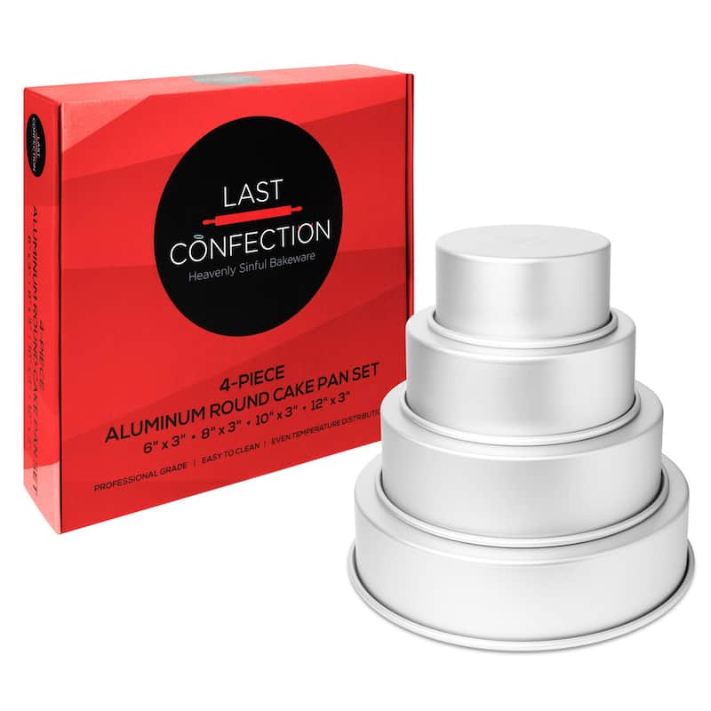 Round Aluminum Cake Pan Sets