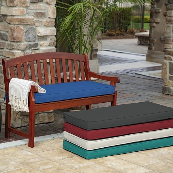 Arden Selections ProFoam Acrylic Bench Cushion - 18 L x 46 W x 3.5 H in. Opens flyout.