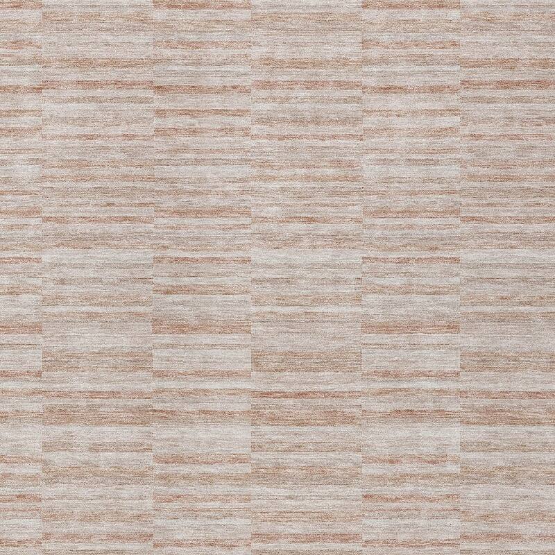 HomeRoots Striped Transitional Rectangle Outdoor Rug